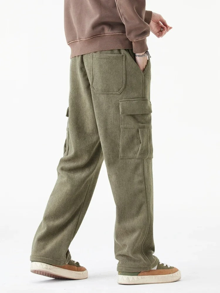 Fleece Lined Cargo Pants