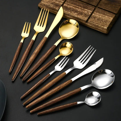 Fine Wooden Cutlery Set