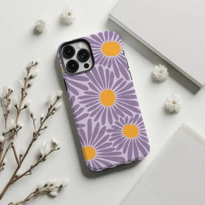 Retro Daisy Floral iPhone Case