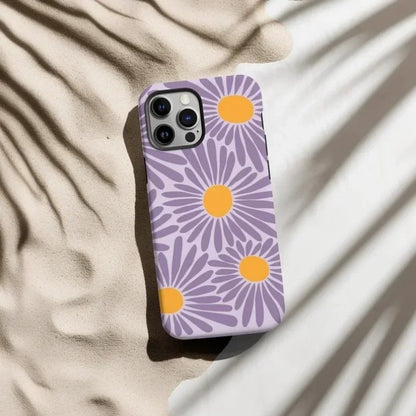 Retro Daisy Floral iPhone Case