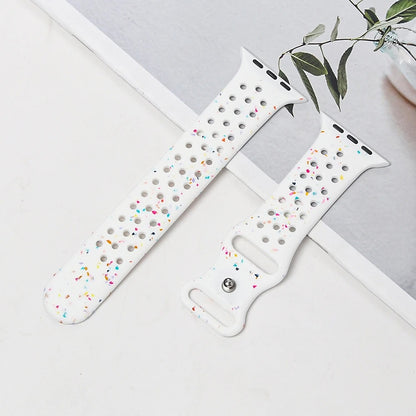 Glitter Silicone Watch Strap